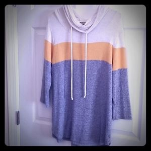 PINK CLOVER

Poplar Cowl Neck Brushed Knit Top